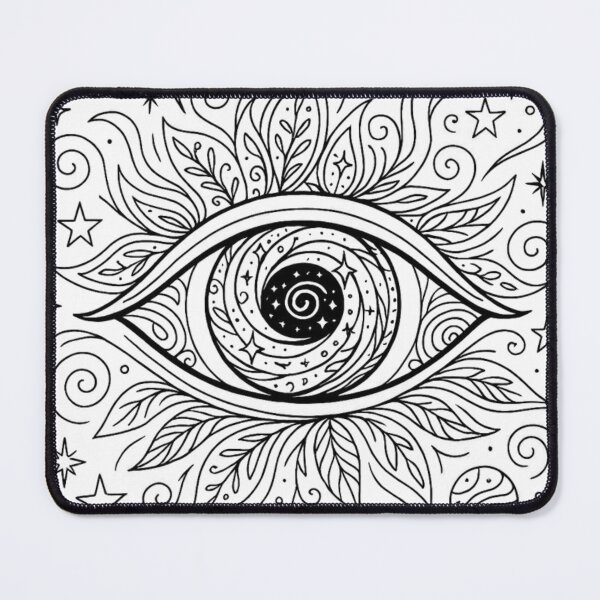 Item preview, Celestial Mystic Eye with Sun and Moon Mandala designed and sold by Siriusvibes.