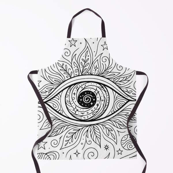 Item preview, Celestial Mystic Eye with Sun and Moon Mandala designed and sold by Siriusvibes.