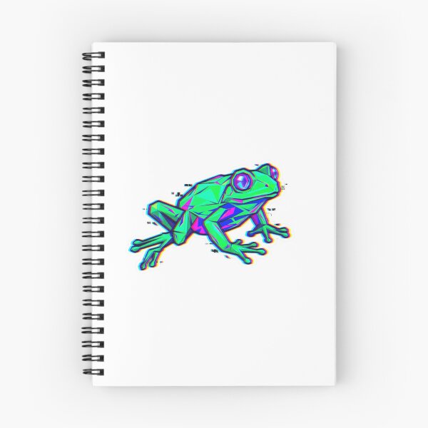 Item preview, Vibrant Geometric Frog – Abstract Art Sticker for Youth Decoration designed and sold by bsbd-action.
