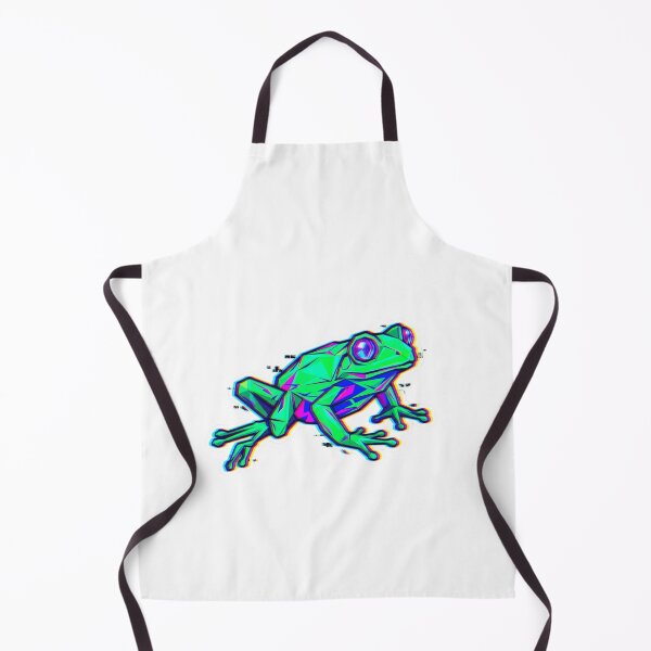 Item preview, Vibrant Geometric Frog – Abstract Art Sticker for Youth Decoration designed and sold by bsbd-action.