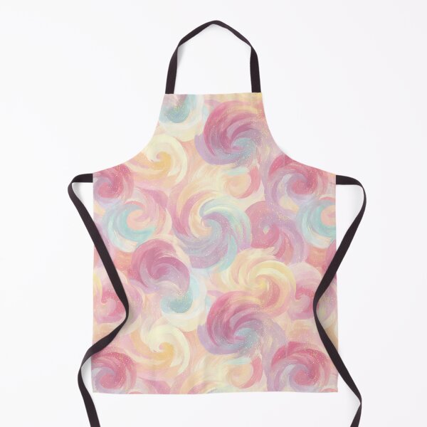 Item preview, Pastel Glitter Swirl Pattern, Dreamy Watercolor Brushstroke Abstract designed and sold by Nyx Creates.