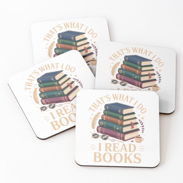 Item preview, That’s What I Do – I Read Books | Aesthetic Bookish Design designed and sold by KaphzeShop.