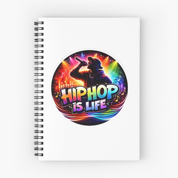Item preview, Hip Hop Is Life Neon Circle designed and sold by lorand-designs.