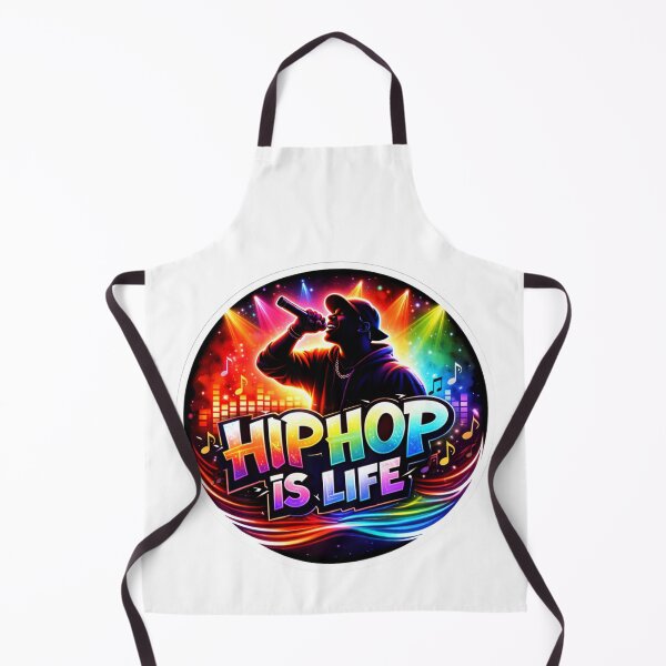 Item preview, Hip Hop Is Life Neon Circle designed and sold by lorand-designs.