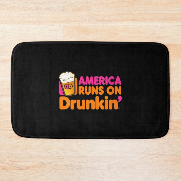Item preview, Women's America Runs on Drunkin Funny Sarcastic Joke Graphic Novelty designed and sold by DorisSPipkin.