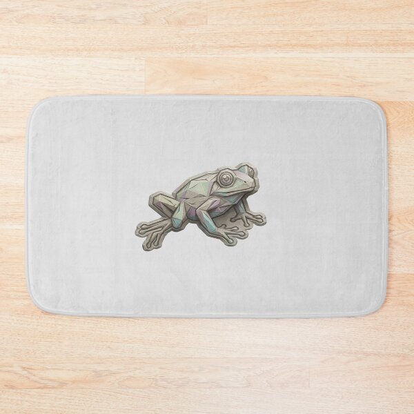 Item preview, Marbled Frog Sticker – Soft Textured Toad Illustration for Art Lovers designed and sold by bsbd-action.