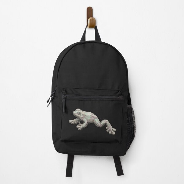 Item preview, Low Poly Granite Frog – Structural Design Sticker for Students and Professionals designed and sold by bsbd-action.
