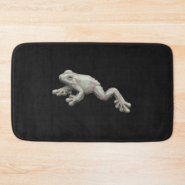 Item preview, Low Poly Granite Frog – Structural Design Sticker for Students and Professionals designed and sold by bsbd-action.