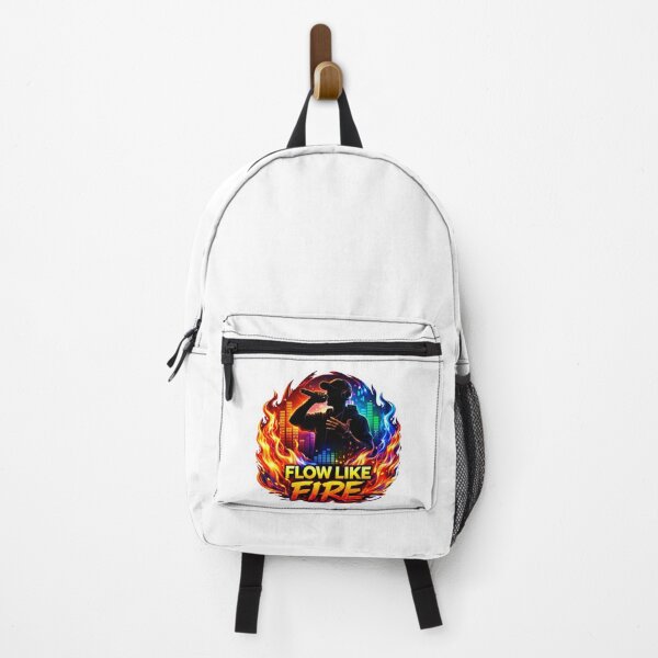 Item preview, Flow Like Fire Neon Rap designed and sold by lorand-designs.