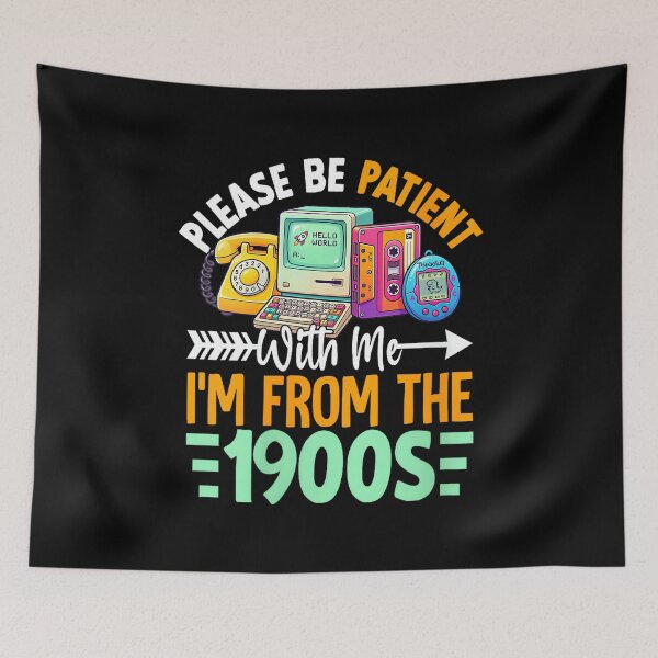 Item preview, Women's Please Be Patient I'm from The 1900s Funny Old People Joke designed and sold by DorisSPipkin.