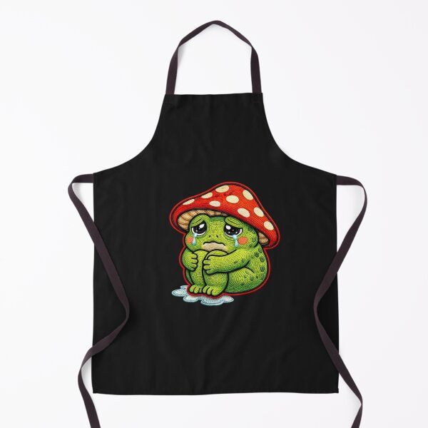 Item preview, Cute Crying Sad Frog – Heartbreak Emotional Aesthetic Design designed and sold by ColorSplash123.