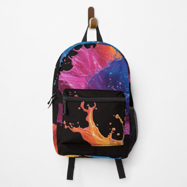 Item preview, Rainbow Splash Abstract Color Burst designed and sold by sanorastyle.