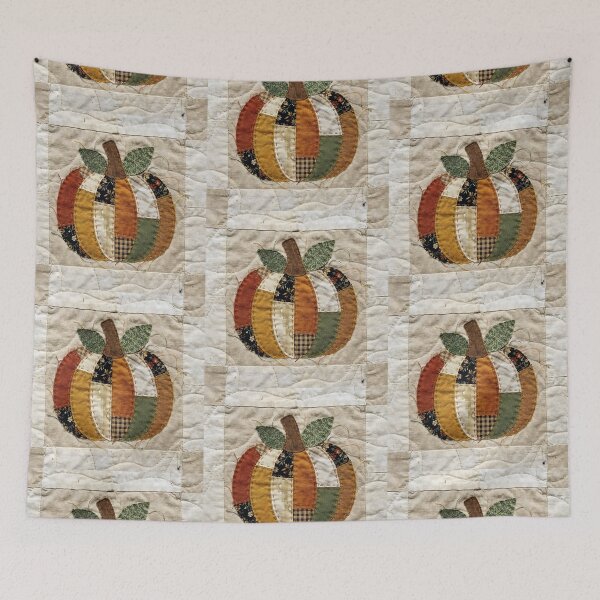 Item preview, Cute Patchwork Pumpkin designed and sold by TackyTime.