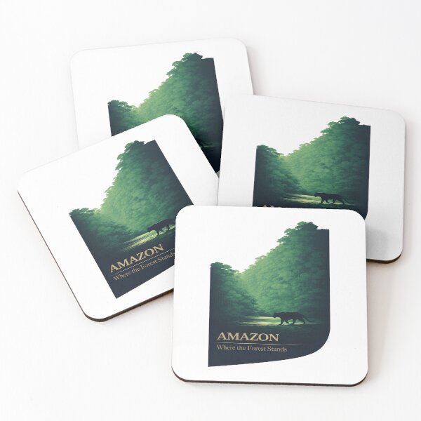 Item preview, Amazon Green Silence With Wild Footsteps designed and sold by EdvvinStudios.