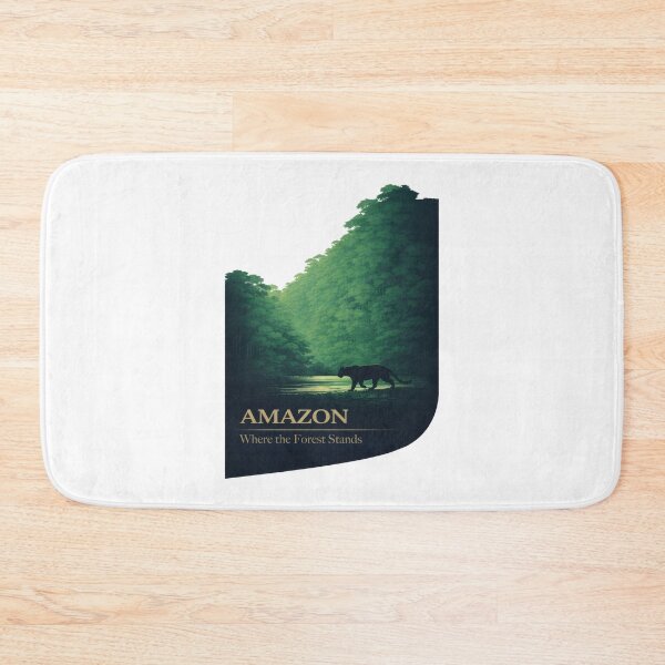 Item preview, Amazon Green Silence With Wild Footsteps designed and sold by EdvvinStudios.