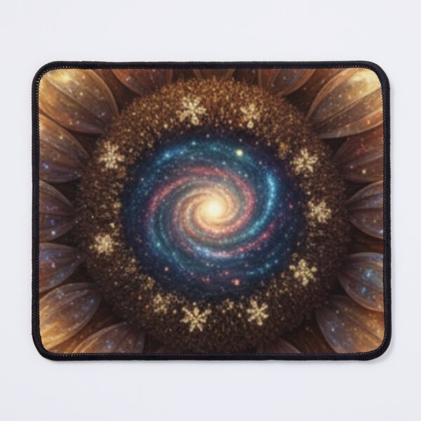 Item preview, cosmic Christmas sunflower designed and sold by Ecosetereos.