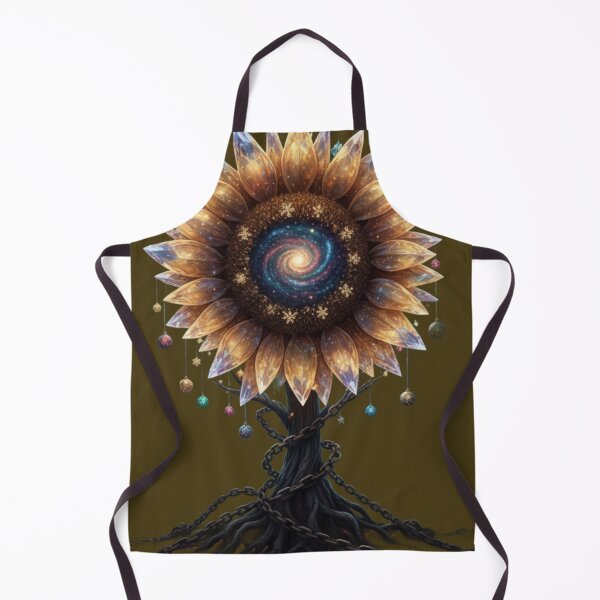 Item preview, cosmic Christmas sunflower designed and sold by Ecosetereos.