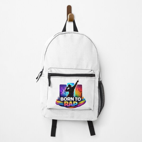 Item preview, Born to Rap Neon Silhouette designed and sold by lorand-designs.