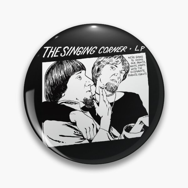 Item preview, The Singing Corner (for BLACK tees and clothing) | Sonic Youth Goo Parody designed and sold by ColemanDesignUK.