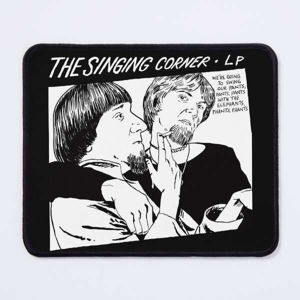 Item preview, The Singing Corner (for BLACK tees and clothing) | Sonic Youth Goo Parody designed and sold by ColemanDesignUK.