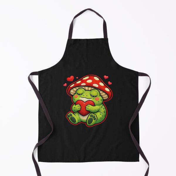 Item preview, Cute Love Frog Hugging Heart – Romantic Cozy Aesthetic Design designed and sold by ColorSplash123.