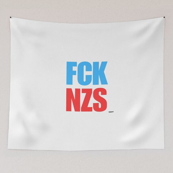 Item preview, FCK NZS - Anti Fascism Statement Design designed and sold by Studio161.