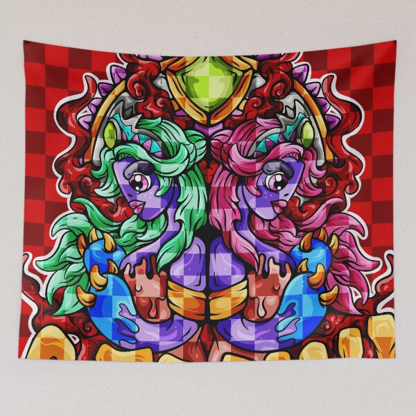 Item preview, GEMINI TWINS: COSMIC DUALITY ART designed and sold by koyung500Store.