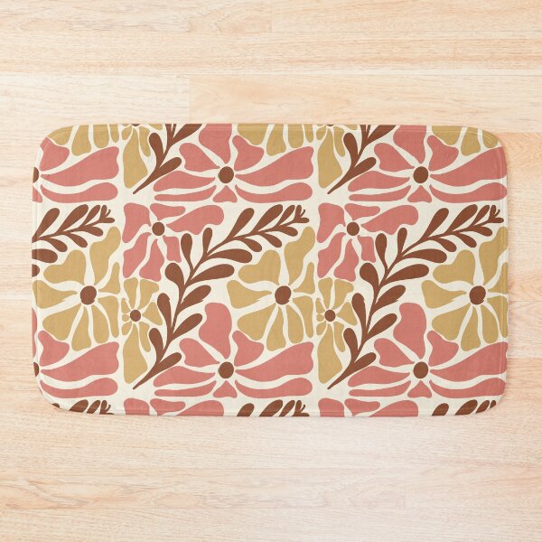 Item preview, Retro Vintage Abstract Floral Pattern designed and sold by sleepyheadedbb.