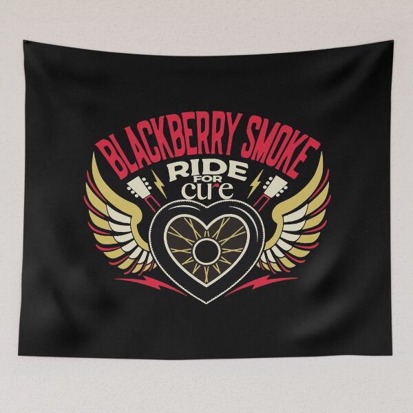 Item preview, Vibrant Blackberry Smoke Band aFlowers Mountain Field designed and sold by apiolands.