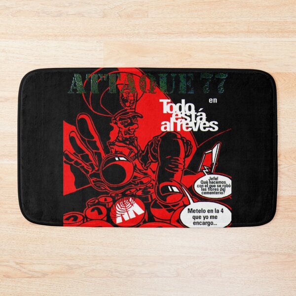Item preview, Attaque 77 - Todo está al revés album 1994 designed and sold by CreepyApparel.