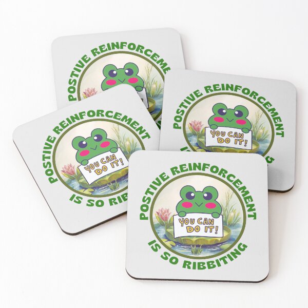 Item preview, Positive Reinforcement is so Ribbiting. designed and sold by MPC-Mince-Pies.