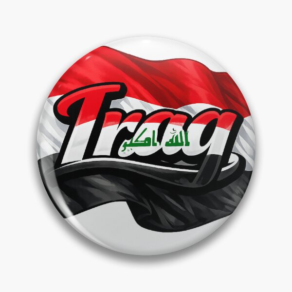 Item preview, Iraq Flag Waving Design – Iraqi National Pride Graphic, Middle East Heritage Artwork, Patriotic Country Flag Gift designed and sold by GarnerSupplyCo.