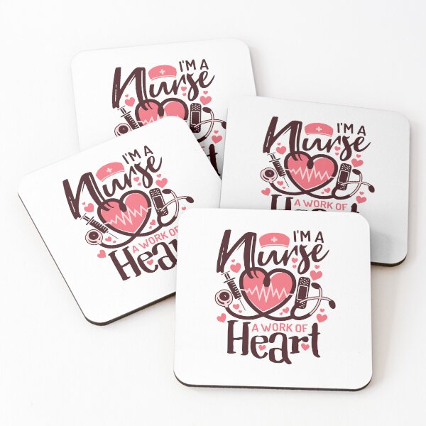 Item preview, i'm a nurse a work of heart designed and sold by stylboutique.