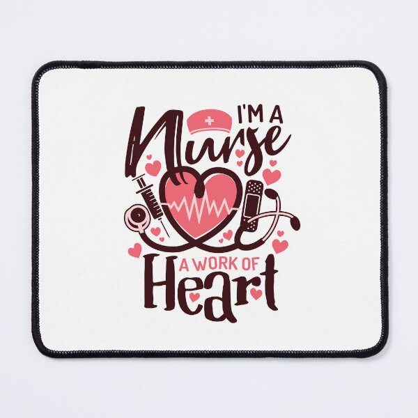 Item preview, i'm a nurse a work of heart designed and sold by stylboutique.