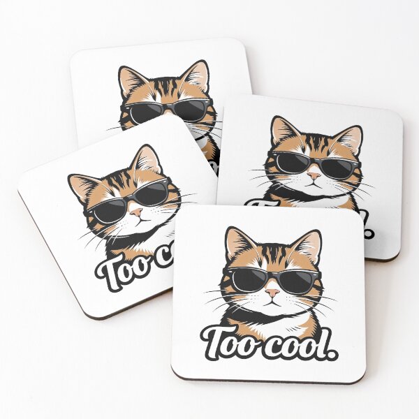 Item preview, Too Cool Cat with Attitude designed and sold by DetalleXL.