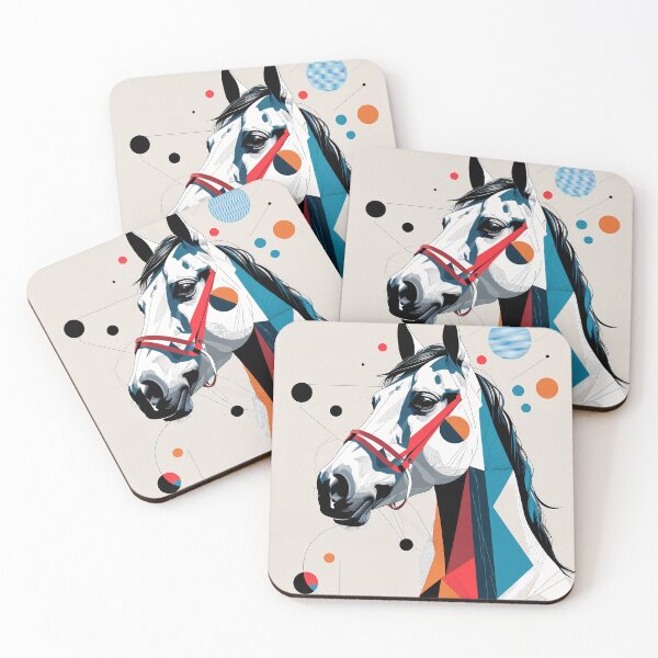 Item preview, Horse geometric abstraction #08 designed and sold by LioTou.