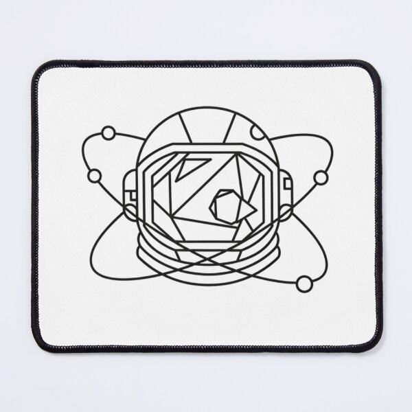 Item preview, Beyond Limits Minimalist Geometric Astronaut designed and sold by Ossvio.