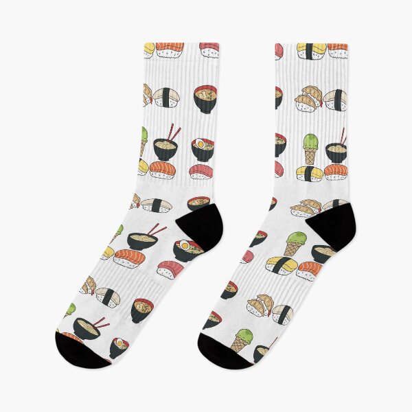 Item preview, Sushi Ramen Miso Kawaii Pattern Japanese Cuisine Gift Food Japan designed and sold by CLC54.