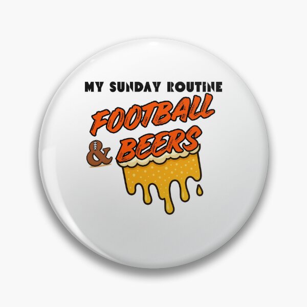 Item preview, Cincinnati Bengals Sunday Routine Football Beers designed and sold by ThatFootball12.
