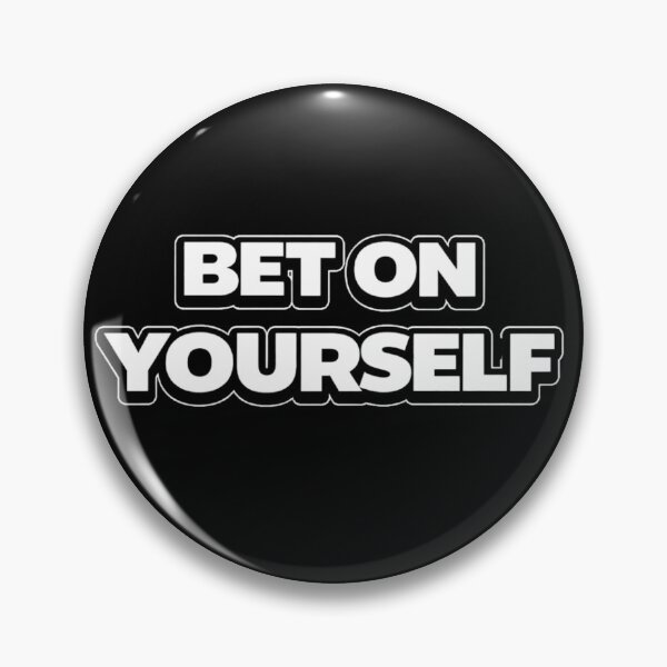 Item preview, Bet On Yourself Motivation Quote Shirt designed and sold by Papier Atelier Art.