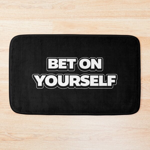 Item preview, Bet On Yourself Motivation Quote Shirt designed and sold by Papier Atelier Art.