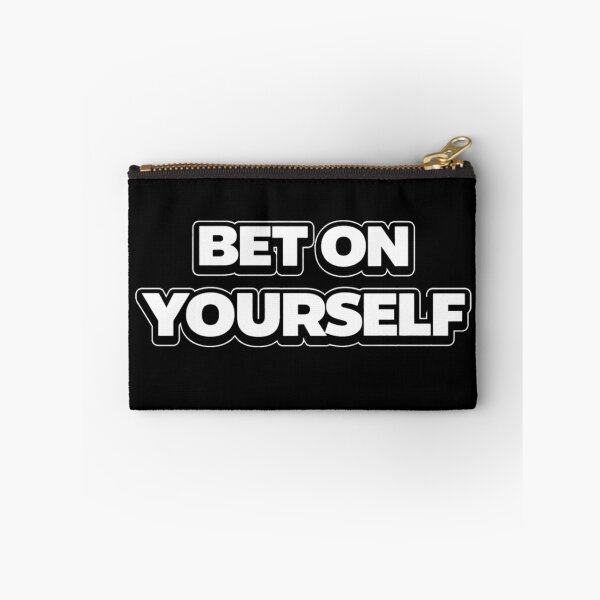 Item preview, Bet On Yourself Motivation Quote Shirt designed and sold by Papier Atelier Art.