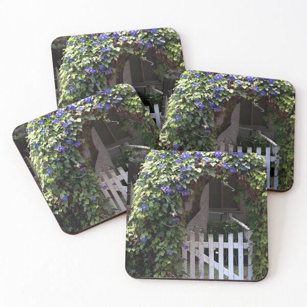 Item preview, Morning Glory Gate from A Gardener's Notebook designed and sold by Douglas E. Welch Design and Photography.