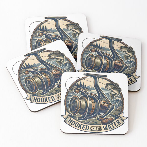 Item preview, Hooked on the water fishing fan designed and sold by TeezyStreetChic.