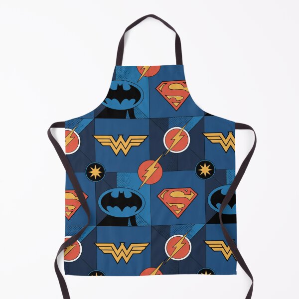 Item preview, Justice League Seamless Pattern – Superman, Batman & Wonder Woman designed and sold by Midnight Veil Designs.