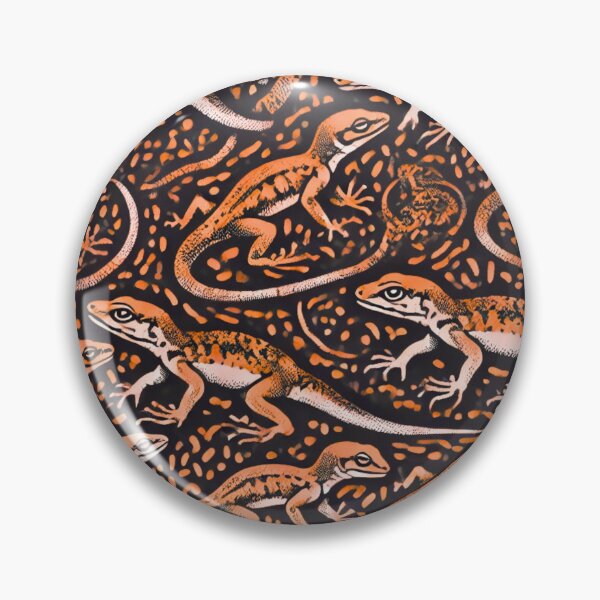 Item preview, Neon Tree Frog Pattern on Black – Tropical Frog  designed and sold by TEEJAMBOREE.