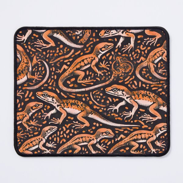 Item preview, Neon Tree Frog Pattern on Black – Tropical Frog designed and sold by TEEJAMBOREE.