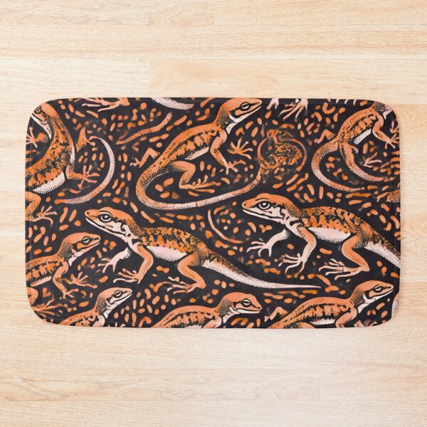 Item preview, Neon Tree Frog Pattern on Black – Tropical Frog  designed and sold by TEEJAMBOREE.
