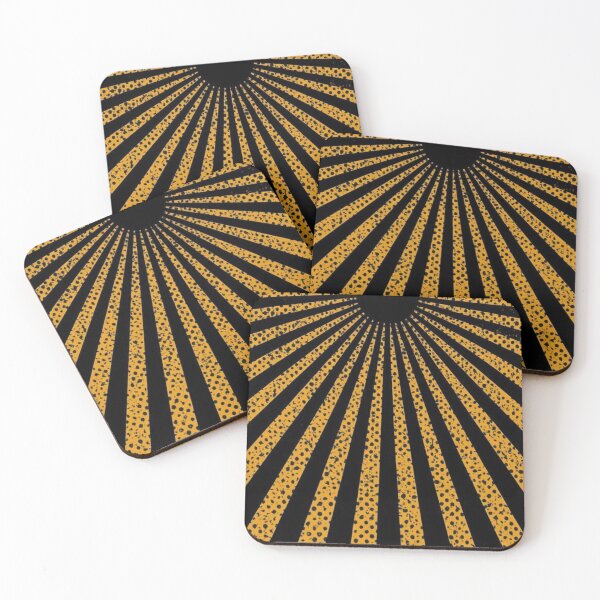 Item preview, Black and Gold Pattern 3 designed and sold by AlinaSCorner.