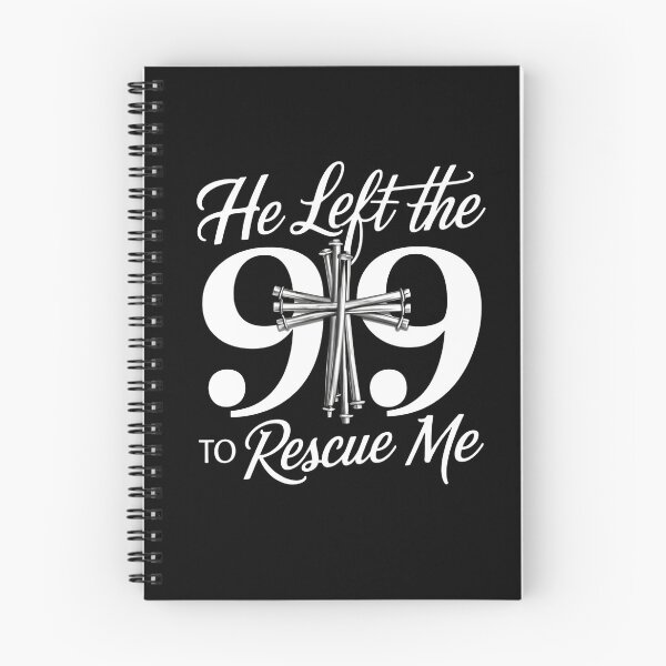 Item preview, He Left The 99 To Rescue Me Christian Faith Art designed and sold by margamPagenberg.